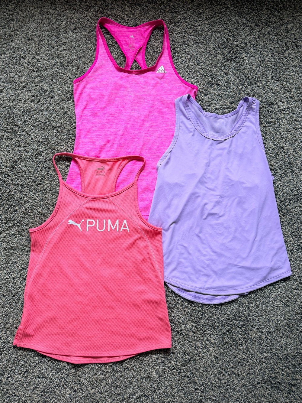 Women’s Athletic Tank Top Bundle – 3 Pieces
